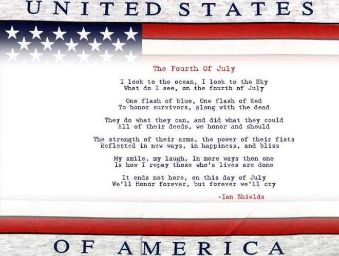 Fourth of July Poems