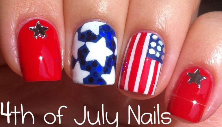 Happy 4th of July Nail Art