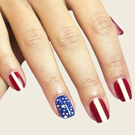 patriotic nails designs for 4th of July