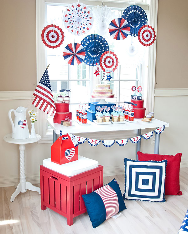 American 4th of July 2019 Party Decorations