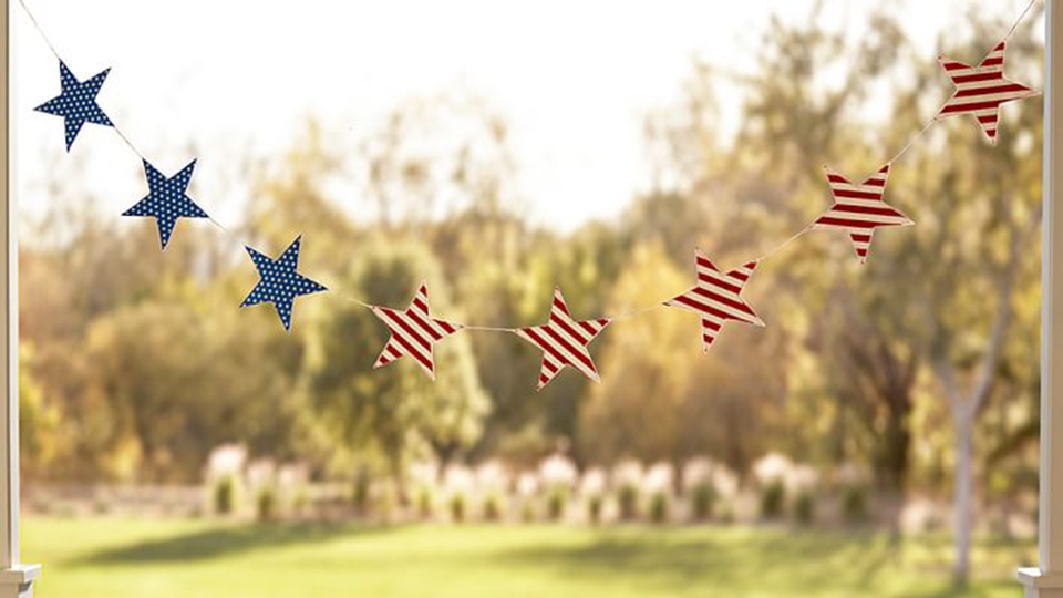 fourth of July stars banner
